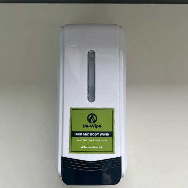 De-Wipe Hair and Body Wash Dispenser